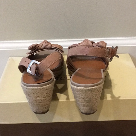 Franco Sarto Espadrille Wedge Sandals / Summer Shoes - Picture 3 of 4